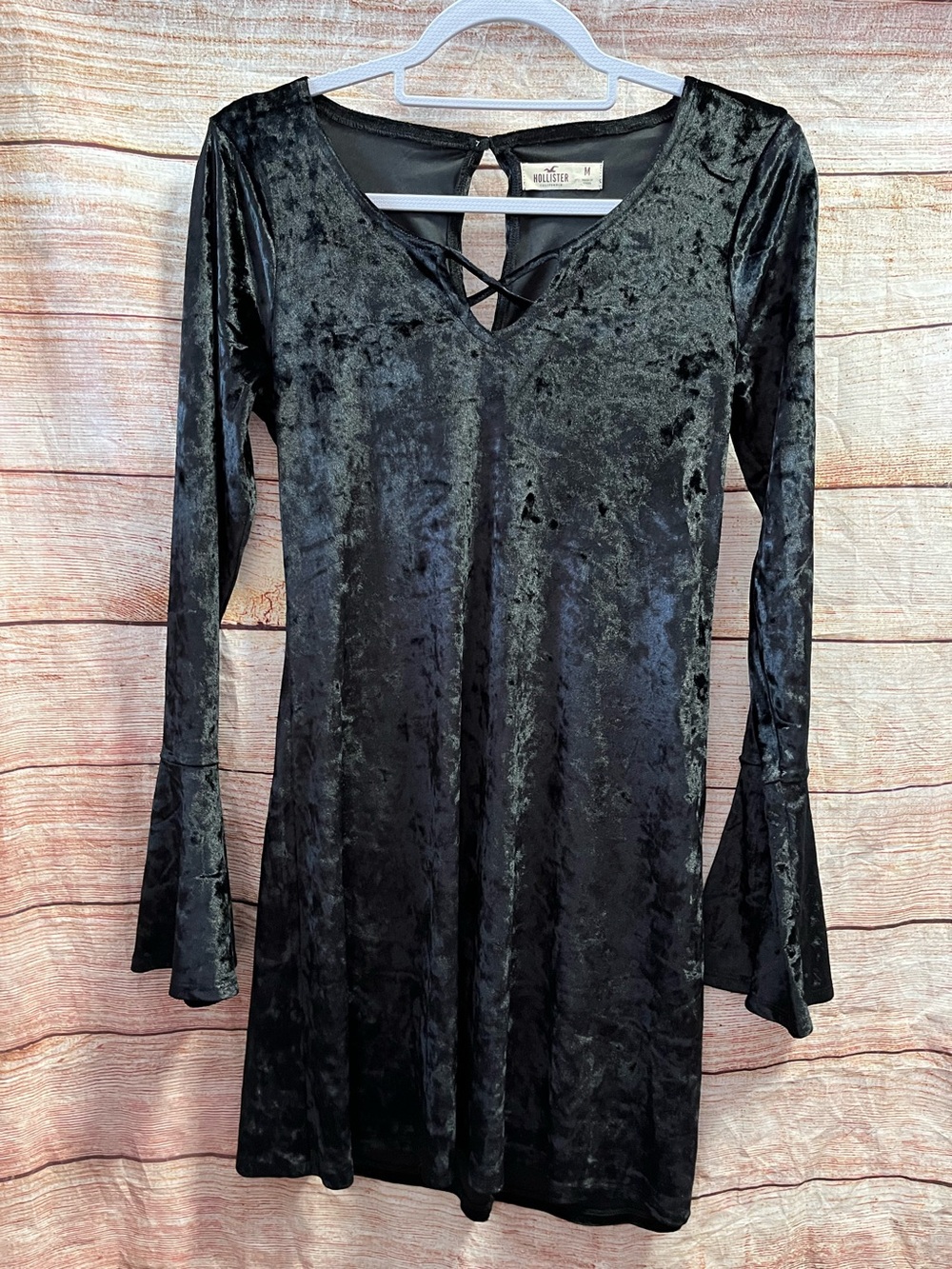 Hollister velour dress-Ladies medium